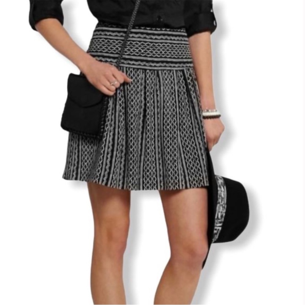 Madewell Skyline Silk Mini Skirt 4